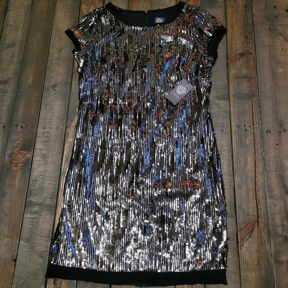Vince Camuto Women's Sequin Cocktail Dress